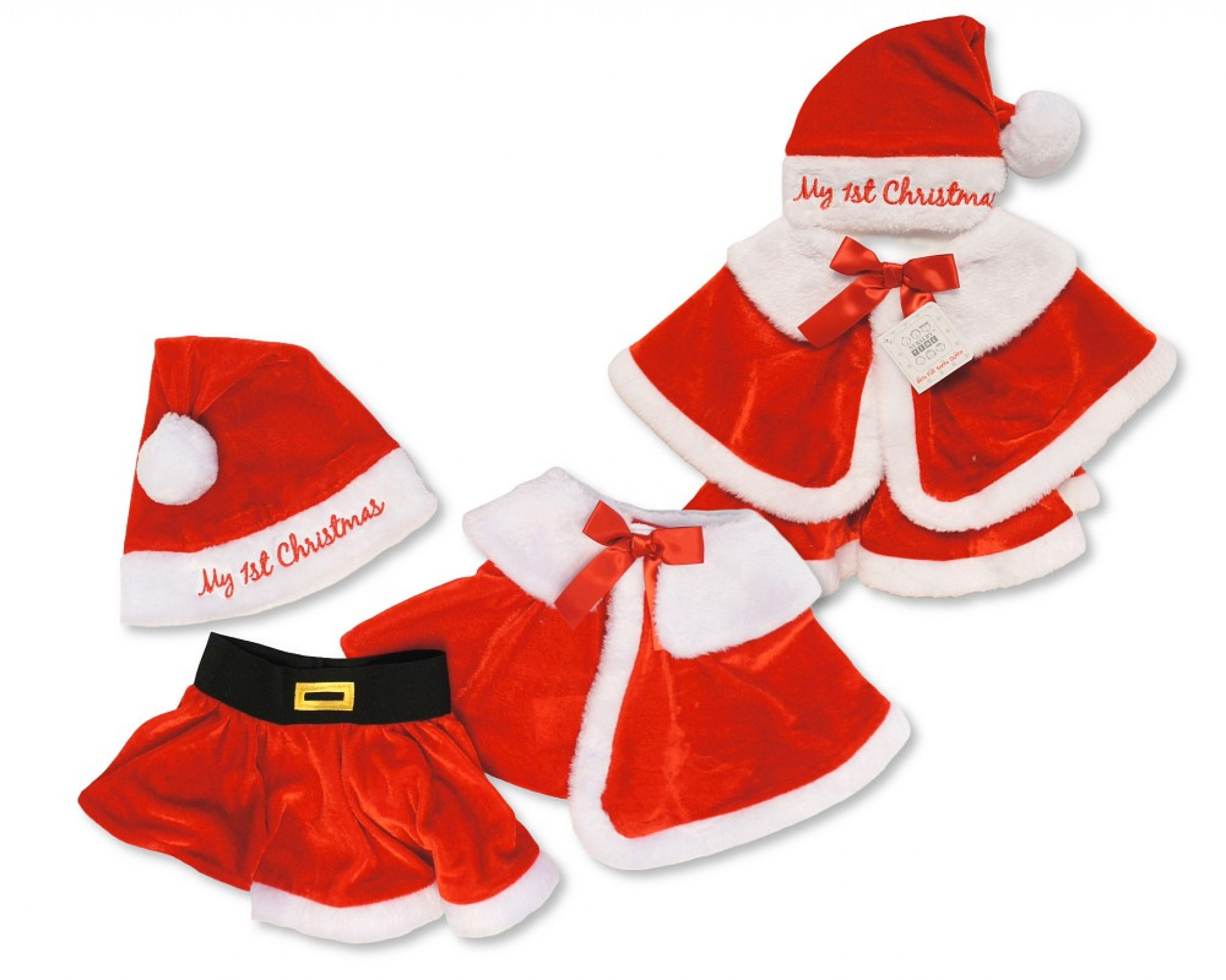 Nursery Time BW-25-1328 5035320513287 NT25-1328 "My 1st Christmas" Set (0-12m)