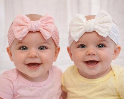 NT25-1399pw Twin pack Stretch Bow headband set