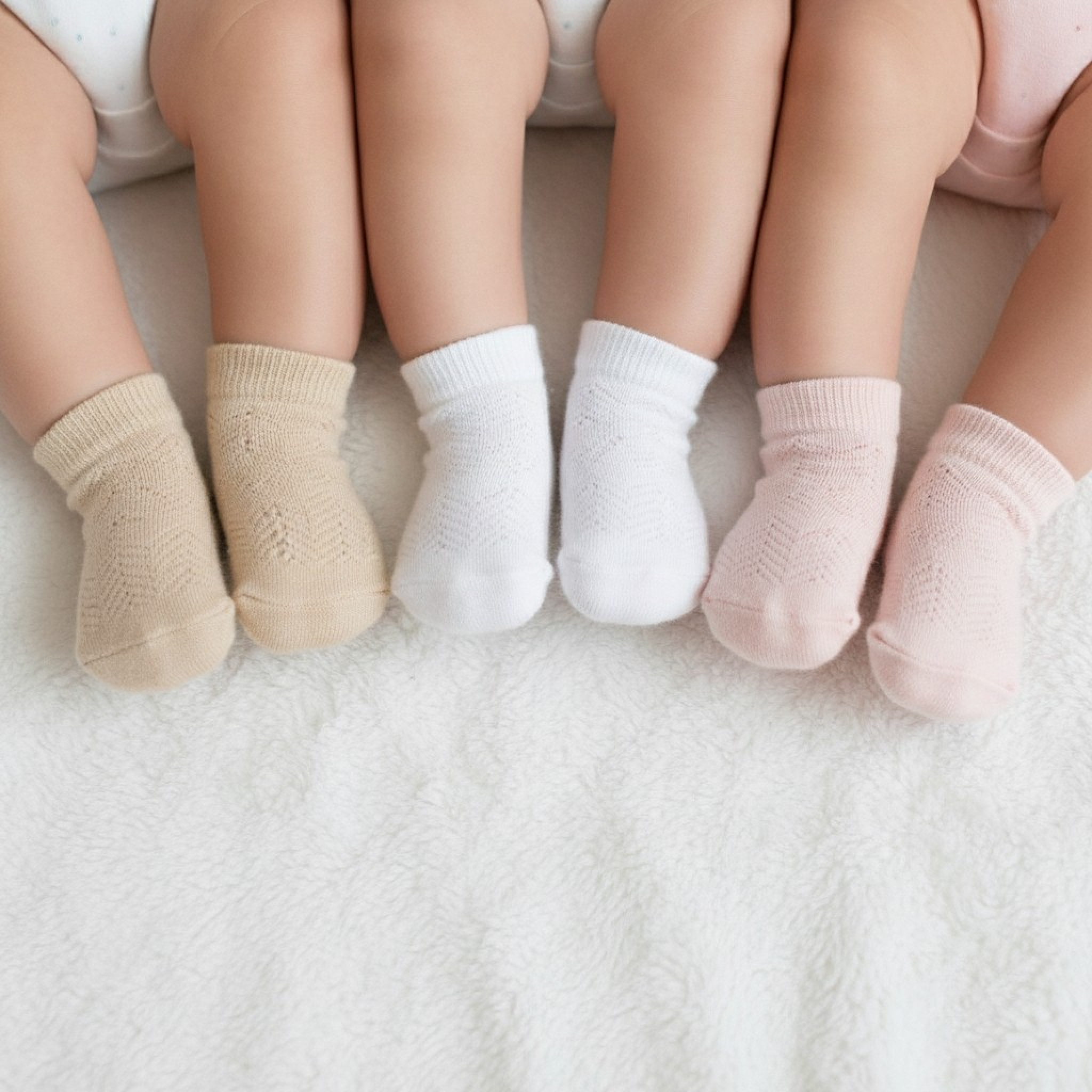 Nursery Time BW-61-2236P 0-3m = 5035320402369, 3-6m = 5035320432366 NT61-2236P Triple Pack Socks (Choose Size 0-6m)