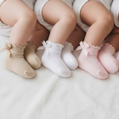 NT61-2237A  Triple Pack "Bow" Socks  (Choose Size 0-6m)