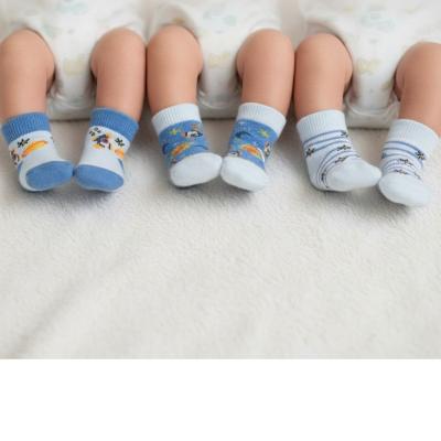 NT61-2246  3 Pack "Space" Socks  (Choose Size 0-6m)