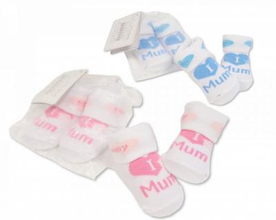 Nursery Time Bw 6115-2116 503532062116 6 NT6115-2116P Pink Mummy Bagged Sock (00-0)