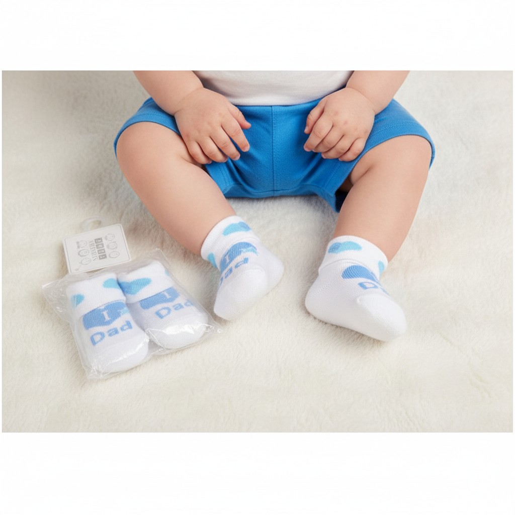 Nursery Time Bw 6115-2117 503532062116 6 NT6115-2117-S Sky Daddy Bagged Sock (00-0)