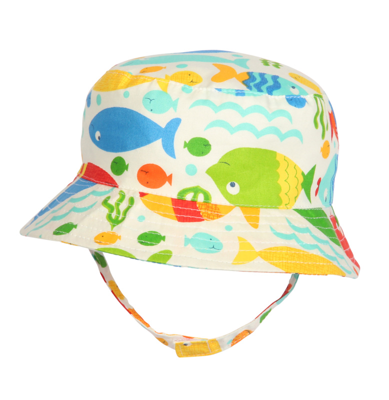 Bartleby Kids  5060568886466 BKHC581X "Fish" Bucket Hat (44-48cm)