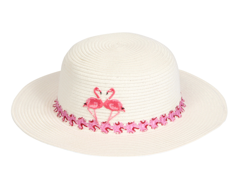 Bartleby Wear  5060568886411 BWHC621X "Flamingos and Flowers" Hat (50-54cm)
