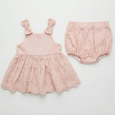 OKLI Fashion Kids  * OK2011 Broderie Anglaise Sun Set ( 6-24 months)