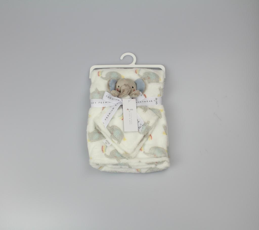 Pure & Soft   PASF12574 "Elephant" Plush Blanket and Comforter