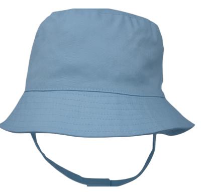 Pesci Baby KIDS/0192 5055185835706 PB0192BW Bucket Hat with Chin Strap (0-12 months)