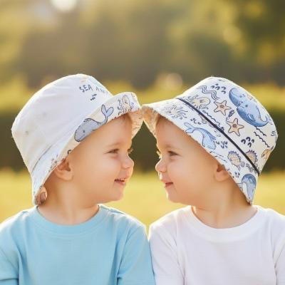 Pesci Baby KIDS/0399  PB0399A Reversible Bucket Hat (6-18 months)