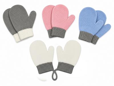 PB6199-9  Connected Pom Mitts  (Baby)