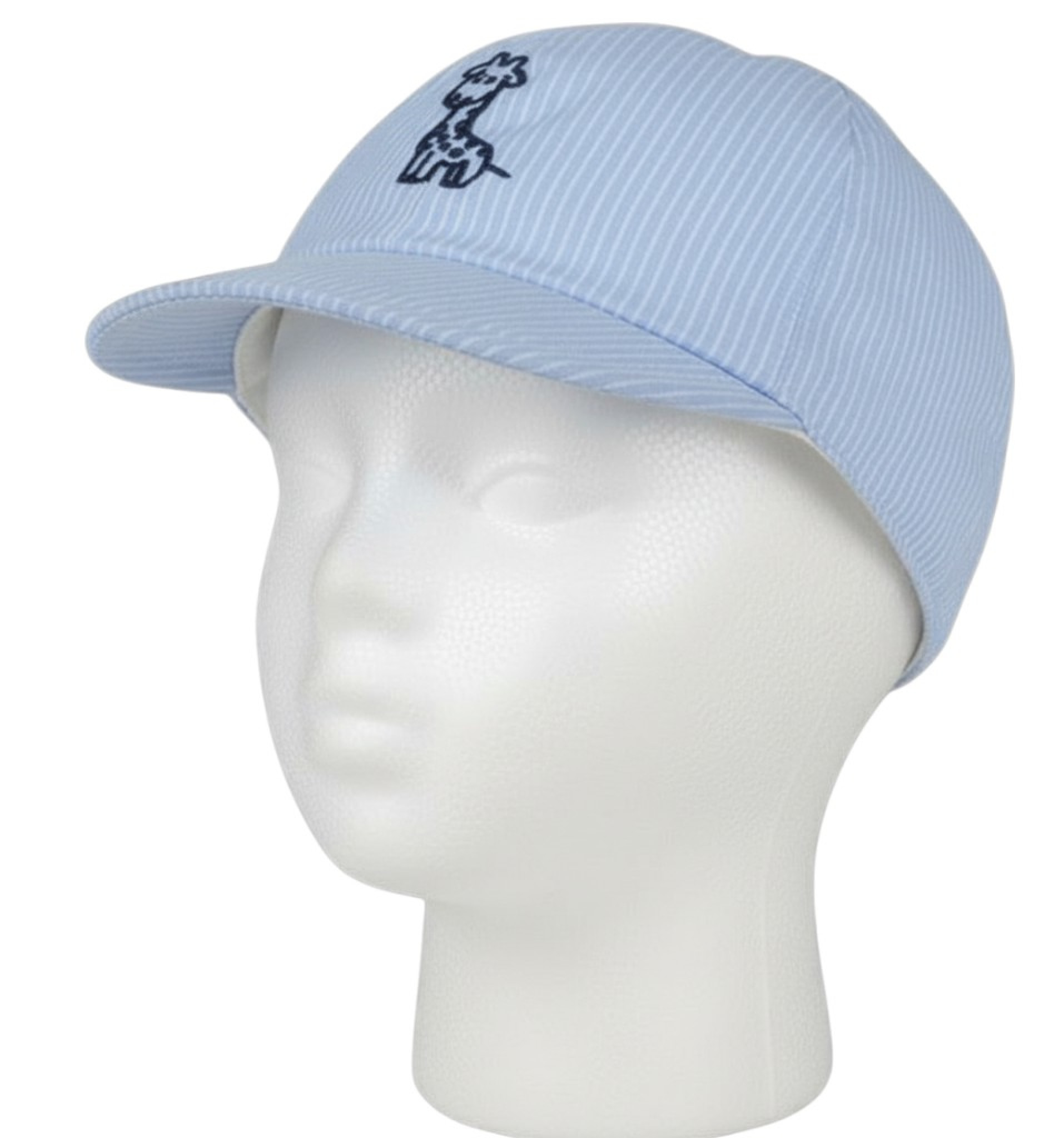 Pesci Kids KIDS/0373-2  PK0373-2 Woven stripe soft peak camp(3-12 months)