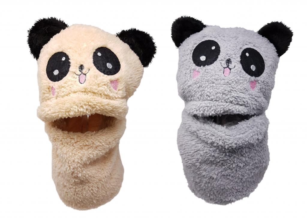 Pesci Kids   PK6246 Panda Snood Hat (3-12 months)