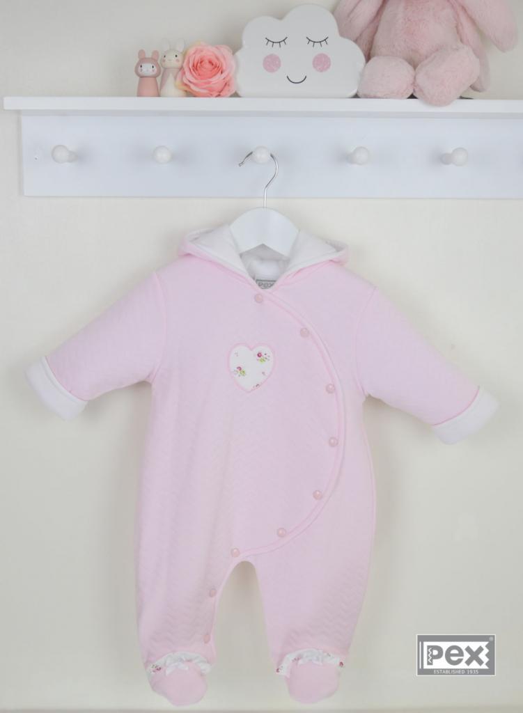 Pex B0301014 * PX0301 Sweetheart Snow suit (0-9 months)