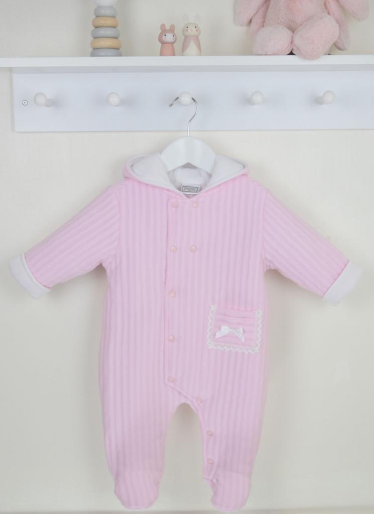 Pex B0303014 * PX0303-P Pink Pippa Snow suit (0-9 months)