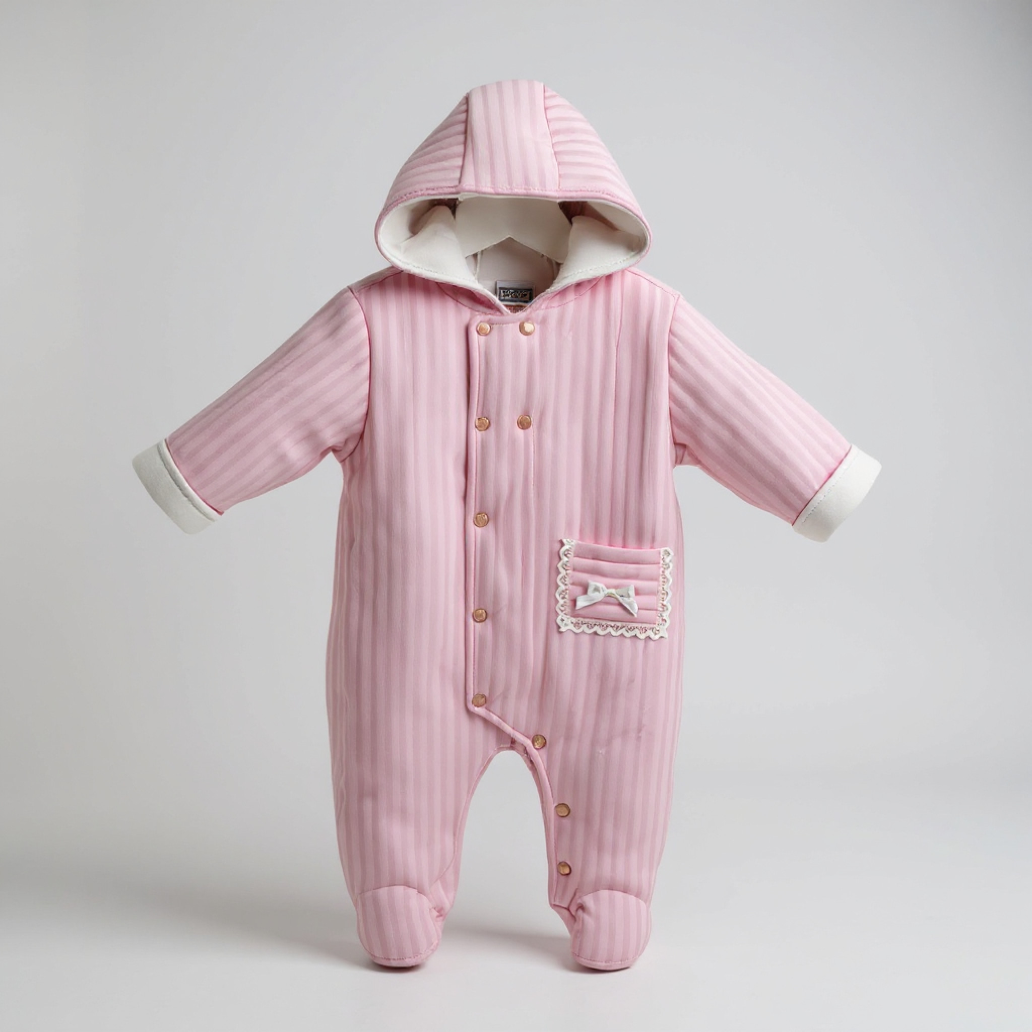 Pex B0303014 * PX0303P Pink Pippa Snow Suit (0-9 months)
