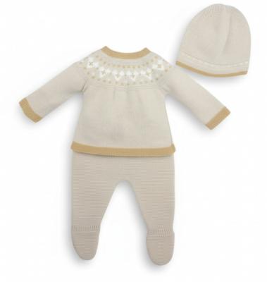 Pex Jax Natural * PX0338-B Jax Suit with Hat (newborn - 12 months)