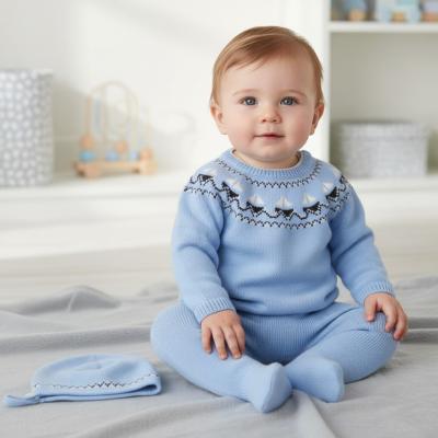 PX0339DB Delmar Suit and Hat (newborn - 9 months)