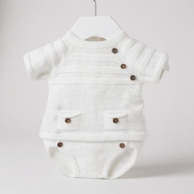 Pex B0551  PX0551-W White Jam Pant Set (Nb -6months)