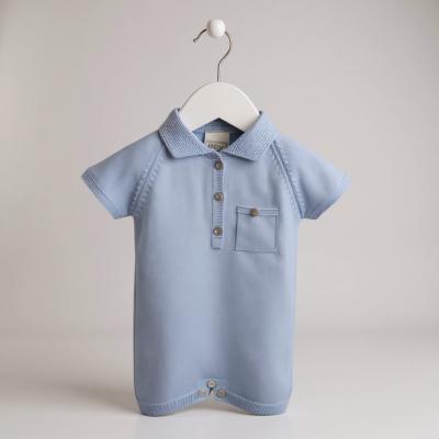 Pex   PX05590-S Bradley Sky Pocket Romper (0-9 months)