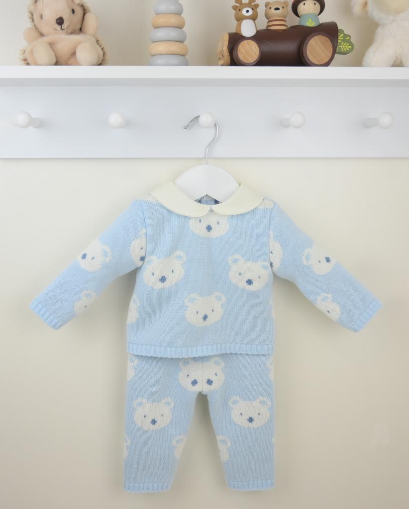 Pex B0728 * PX0729-B-B Benny Bear Trousers Set (9-24 months)