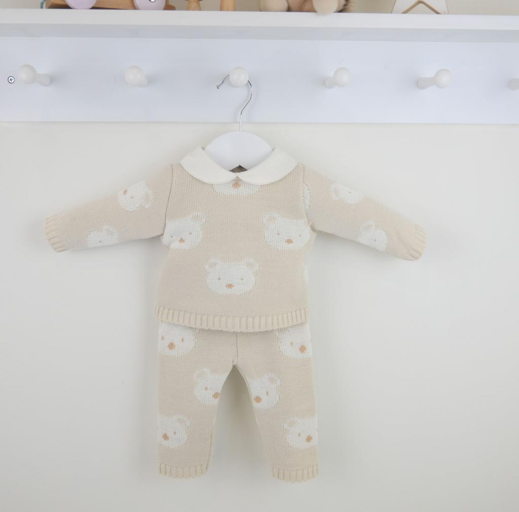 Pex B0728 * PX0729-N-B Benny Bear Trousers Set (9-24 months)