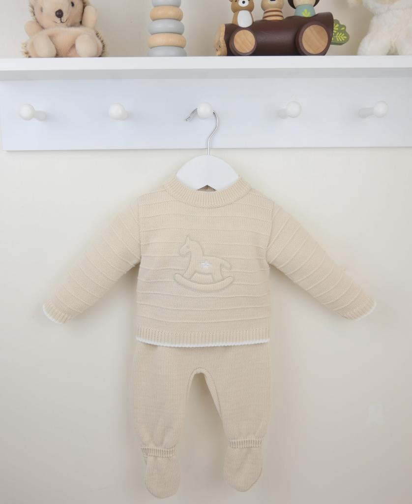Pex B0731 * PX0731-N Daniel Trousers Set Rocking Horse(NB - 9 months)