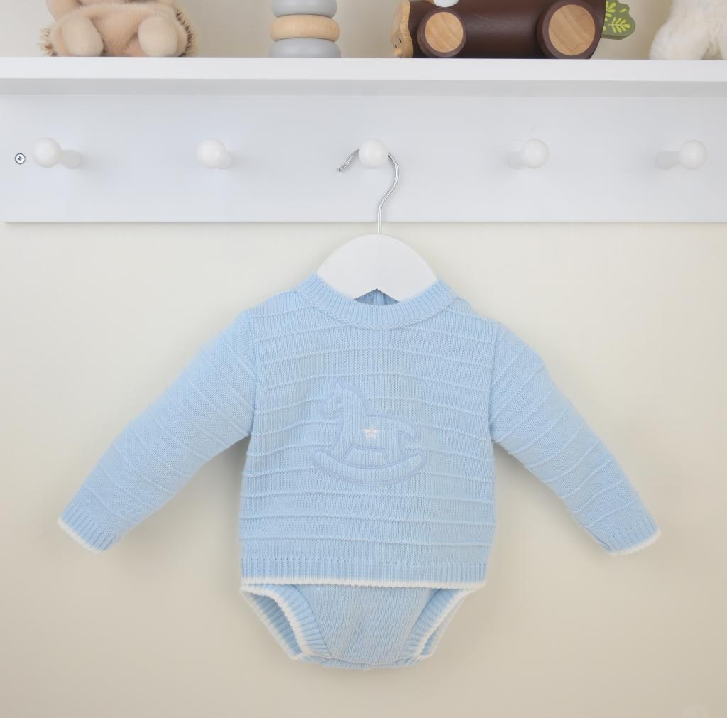 Pex B0732 * PX0732-B Daniel Jam Pant Set Rocking Horse(NB - 6 months)