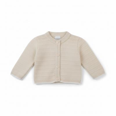 Pex  * PX0734-N-B Natural Daniel Cardigan (9-24 months)