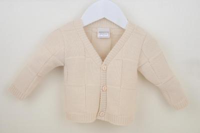 Pex  * PX0741-N-B Natural Lucas Cardigan (9-24 months)