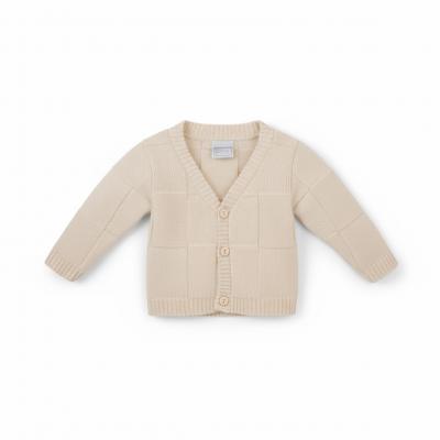 Pex  * PX0741-N-B Natural Lucas Cardigan (9-24 months)