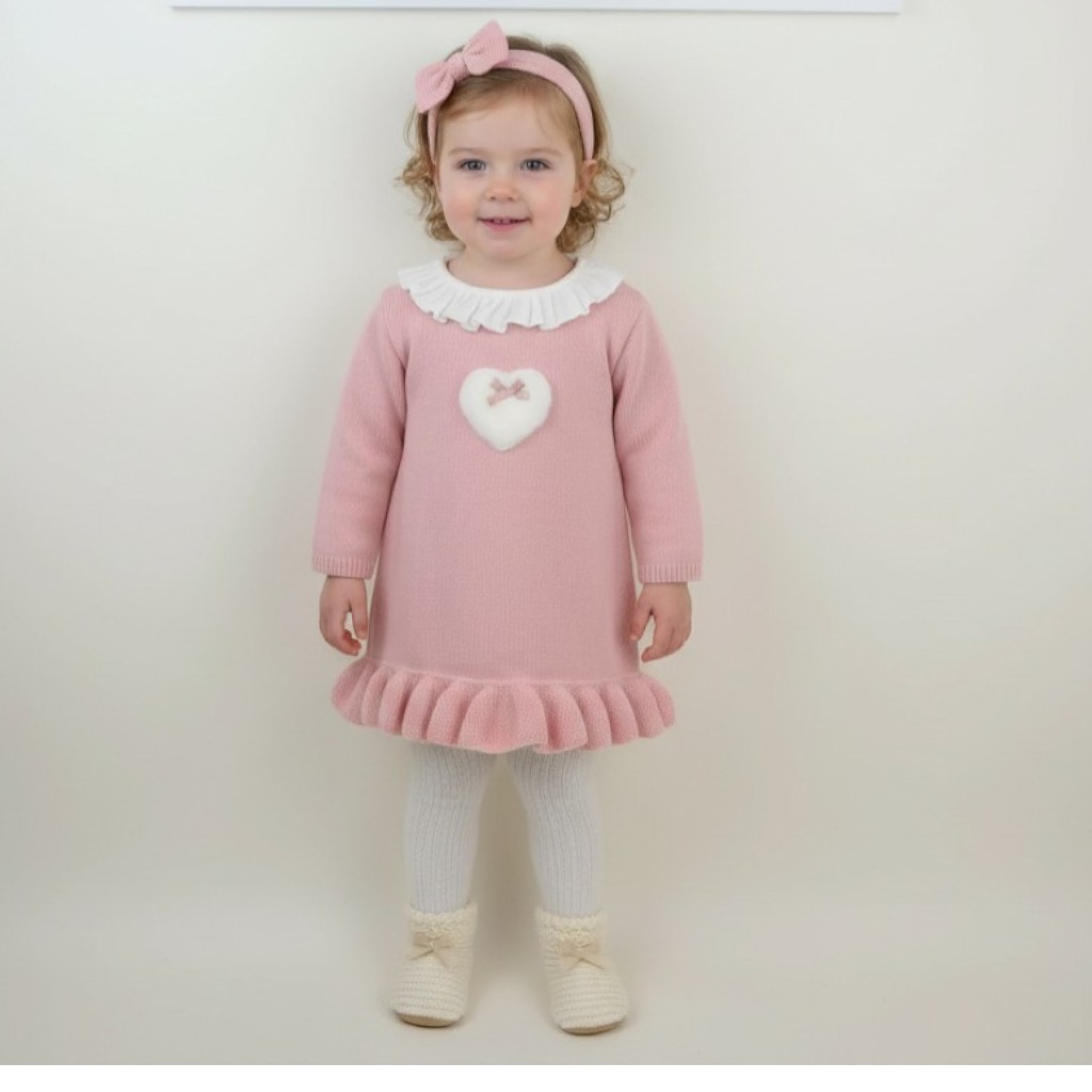 Pex 07524 * PX0754DP Cecily  "Heart" Dress (12-36 months)