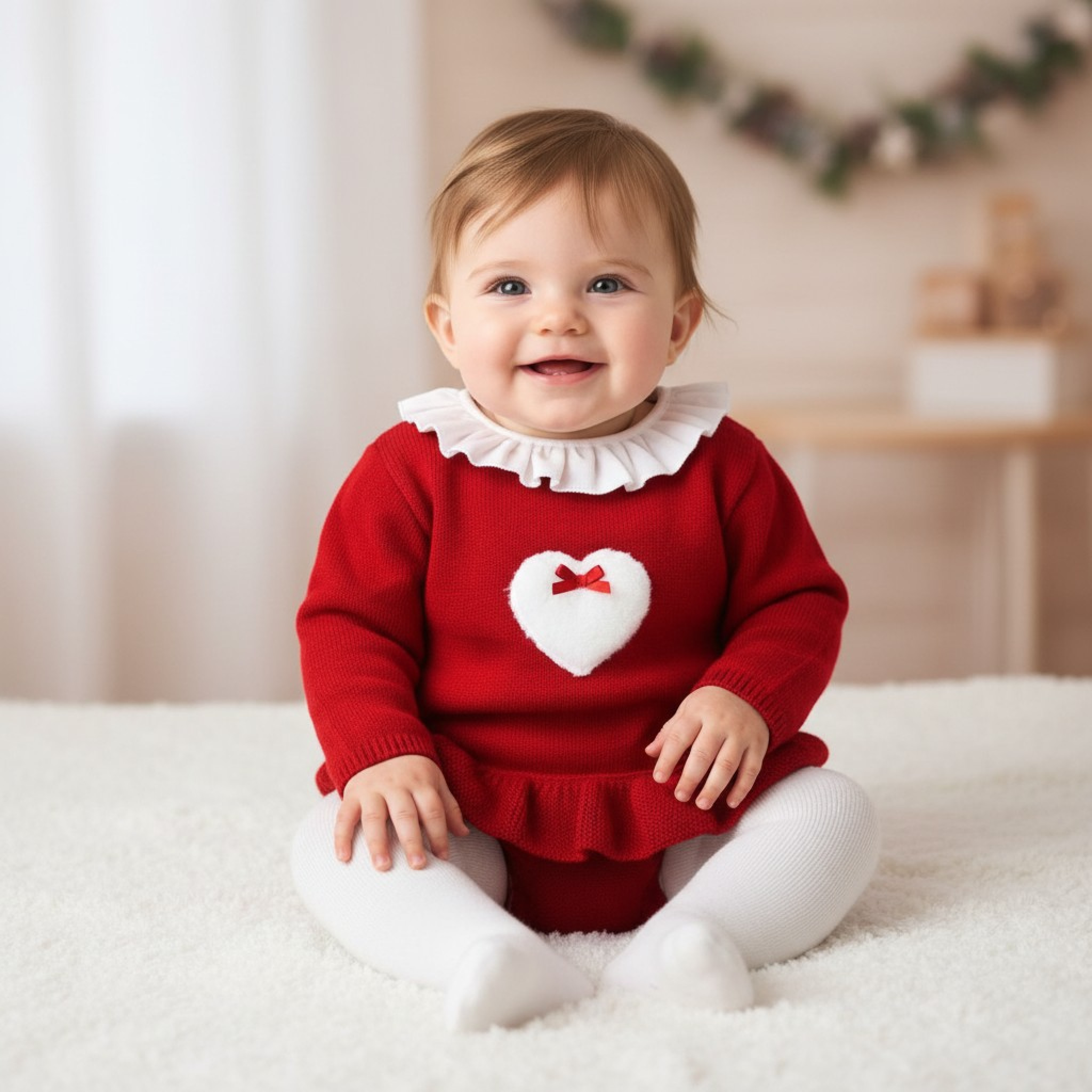 Pex MC0755 * PX0755R Cecily Jam Pant "Heart" Set (0-9 months)