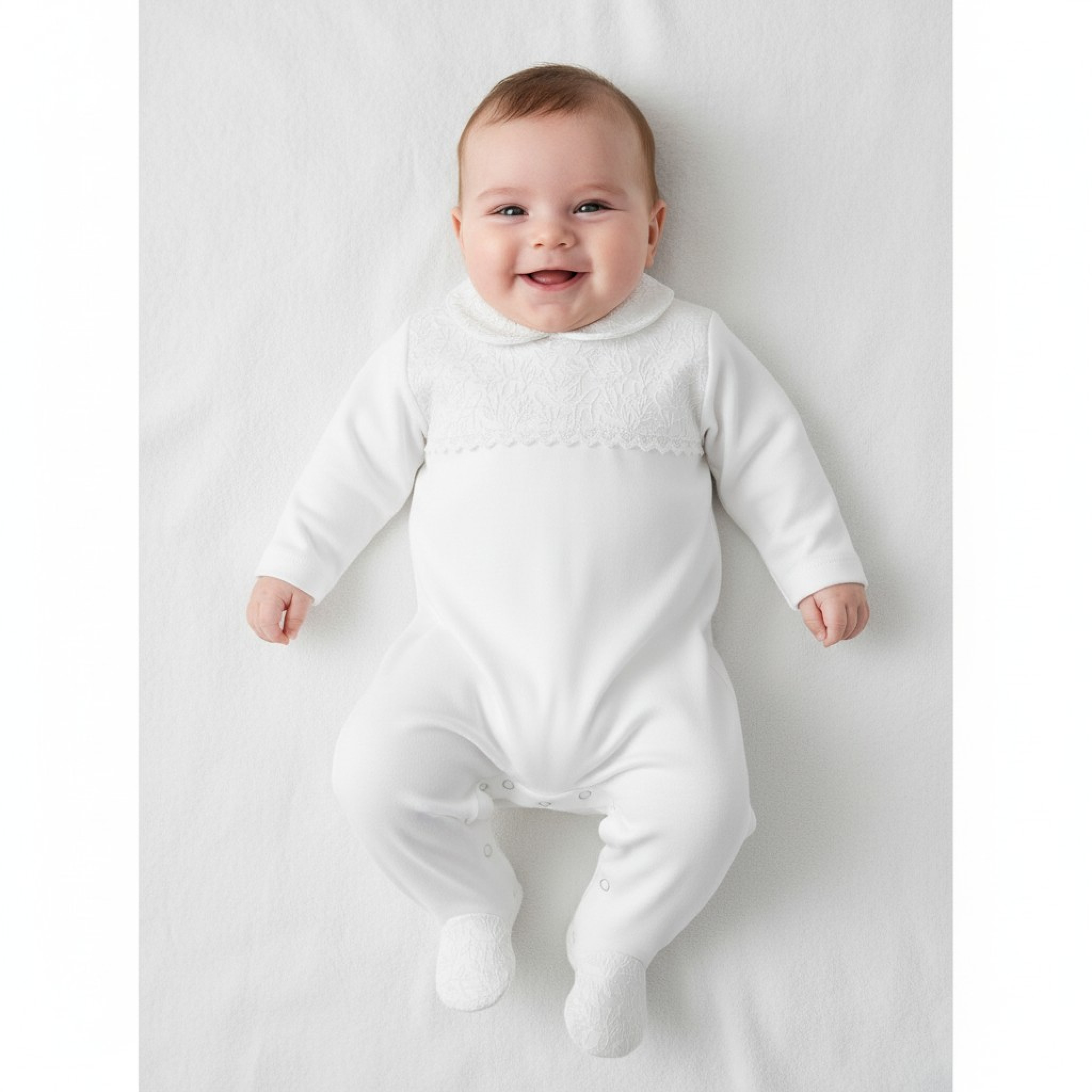 Pex B0814 * PX0814 Kew Birds  All In One (NB-6 months)