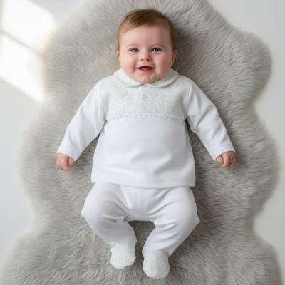 PX0815-W  Kew Birds Two Piece  (NB-6 months)