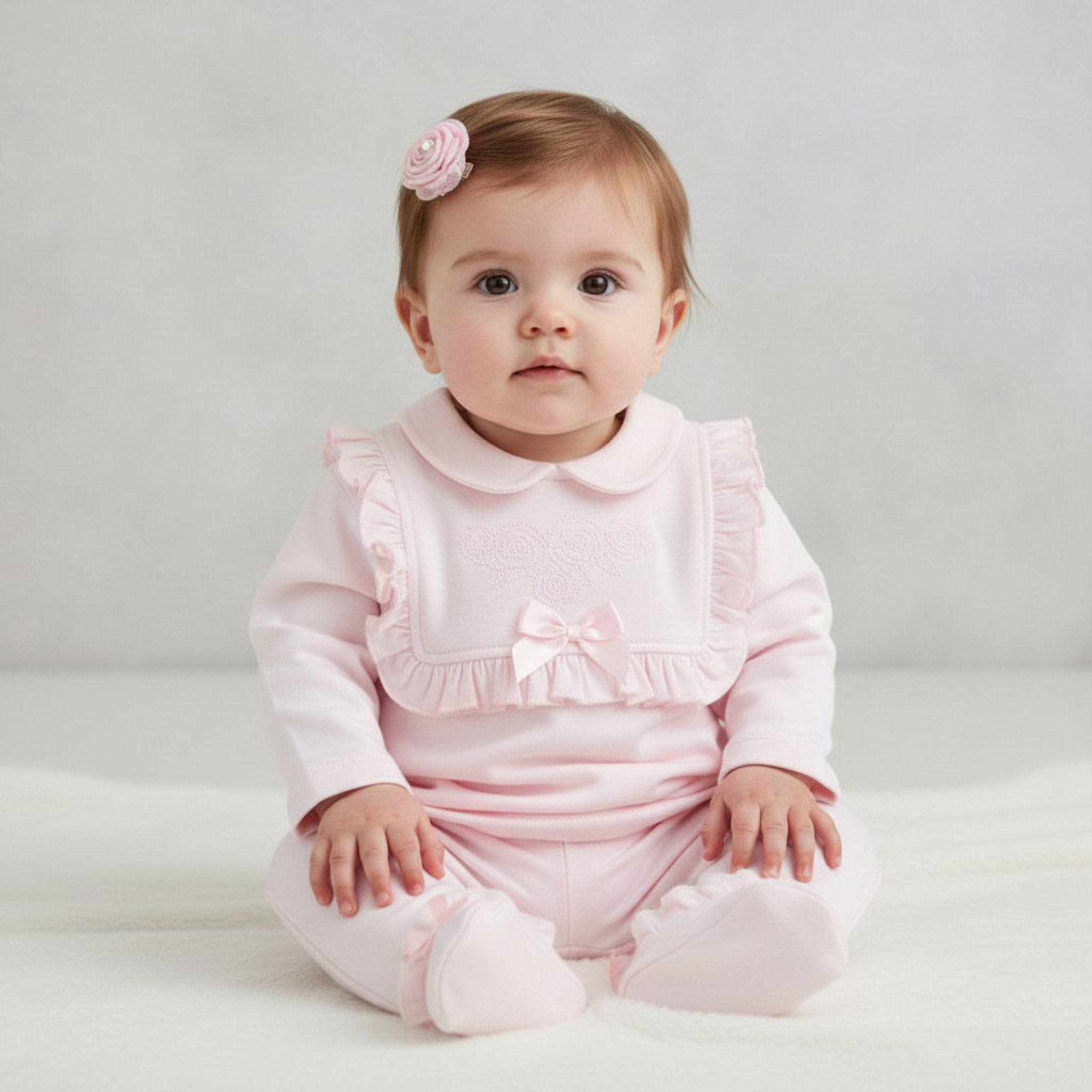 Pex B0819 * PX0820-P Rosa Outfit  (0-9 months)