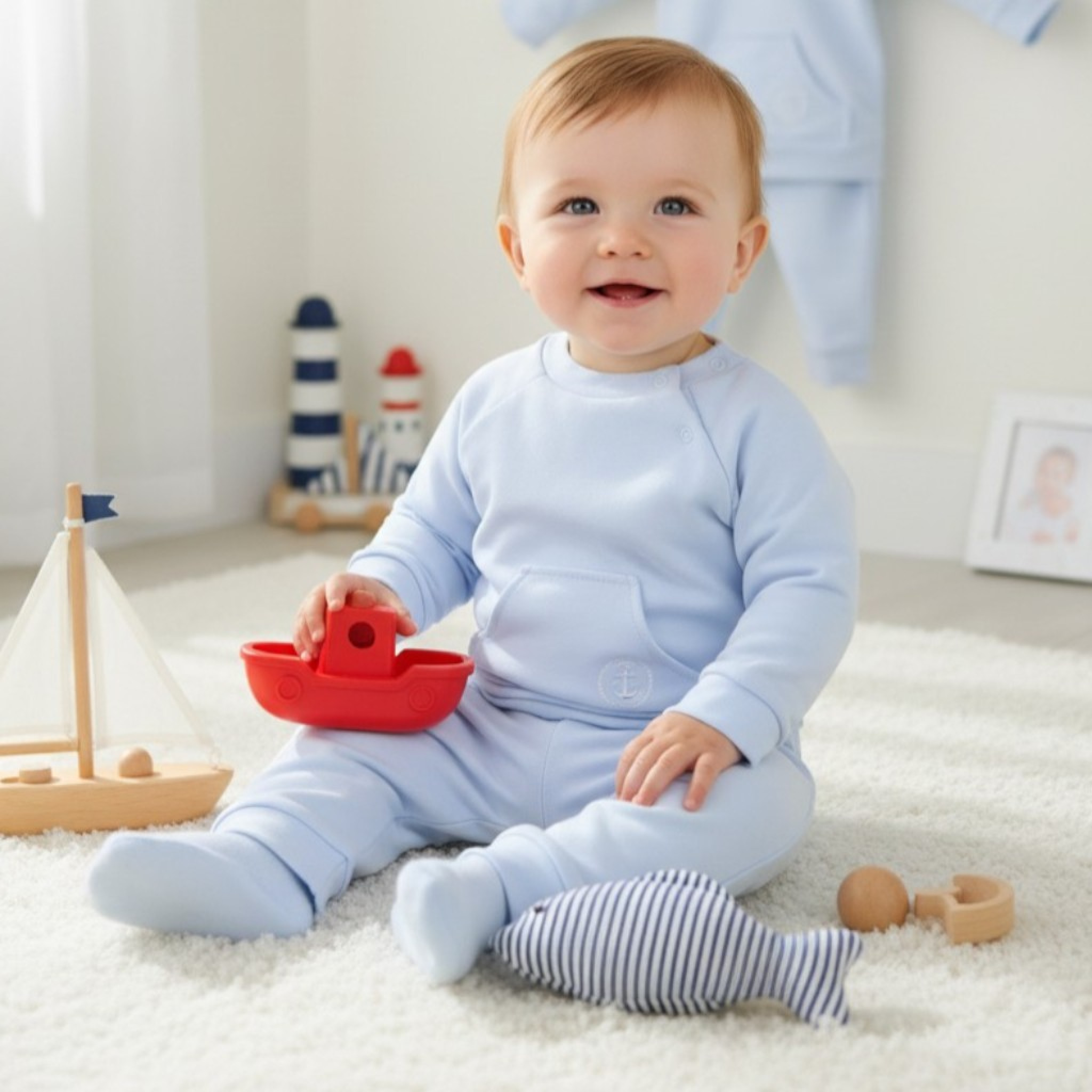 Pex B0829 * PX0829-B Sailor Track Suit Suit (9-24 months)