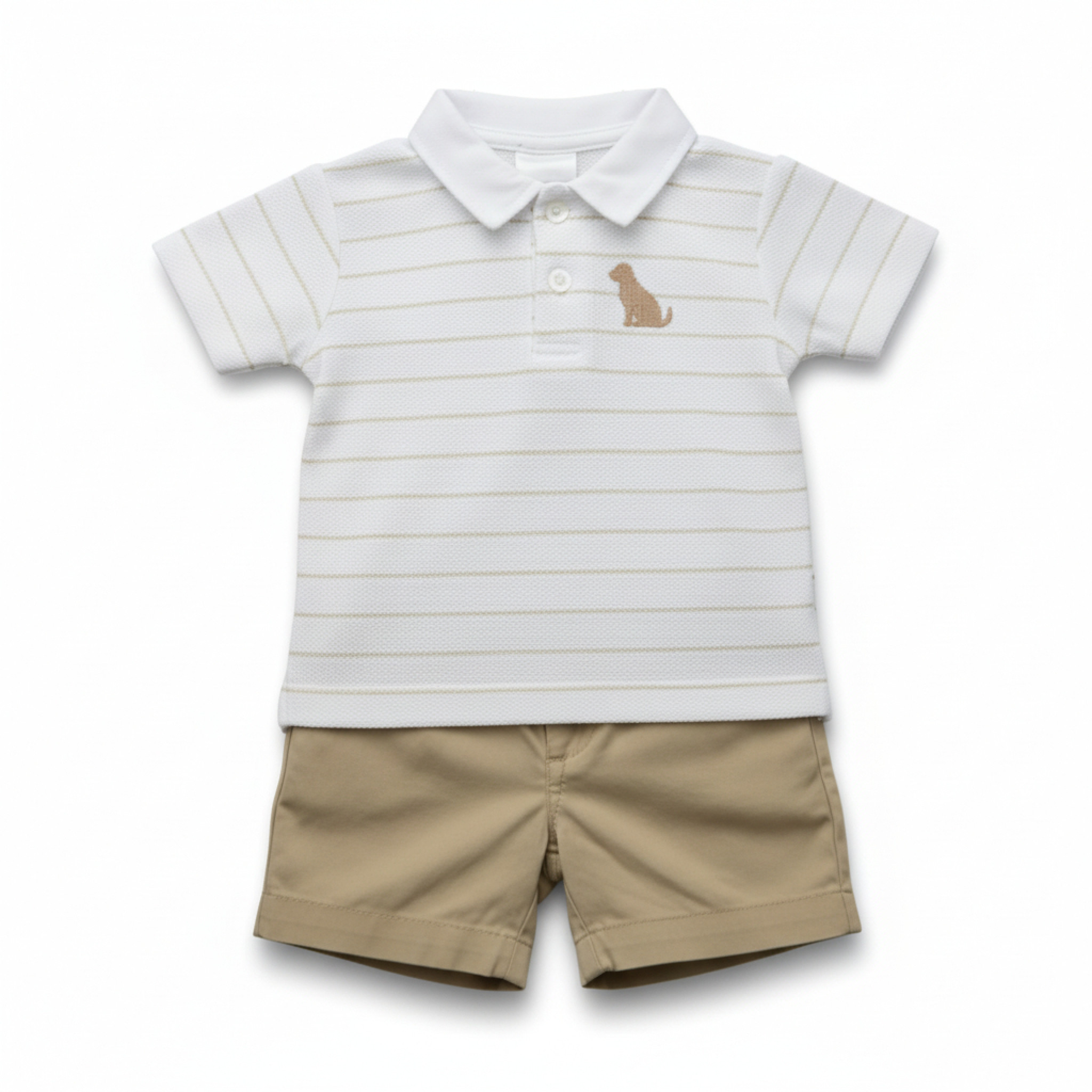 Pex  * PX0835N "Benji Dog" 2 Piece Shorts Set (9-24 months)