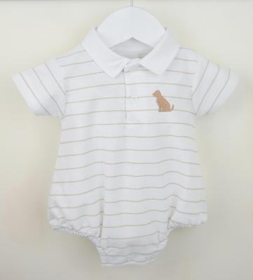 Pex  * PX0836N "Benji Dog" Romper(Newborn -6 months)