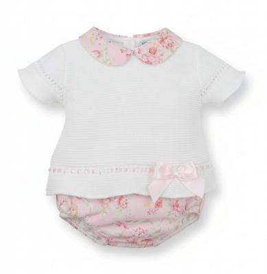 PX0839P  Sophia Floral  Pants Suit   (3-18 months)