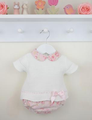 Pex B0839 * PX0839P Sophia Floral  Pants Suit  (3-18 months)