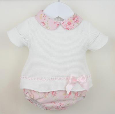 Pex B0839 * PX0839P Sophia Floral  Pants Suit  (3-18 months)