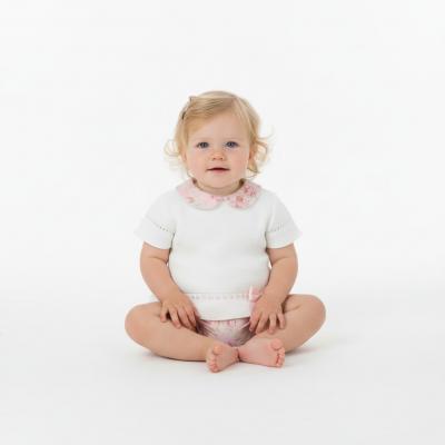 PX0839  Sophia Floral Pants Suit  (3-18 months)