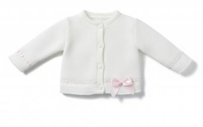 PX0842-A   Sophia Ribbon Cardigan  (6-24 months)