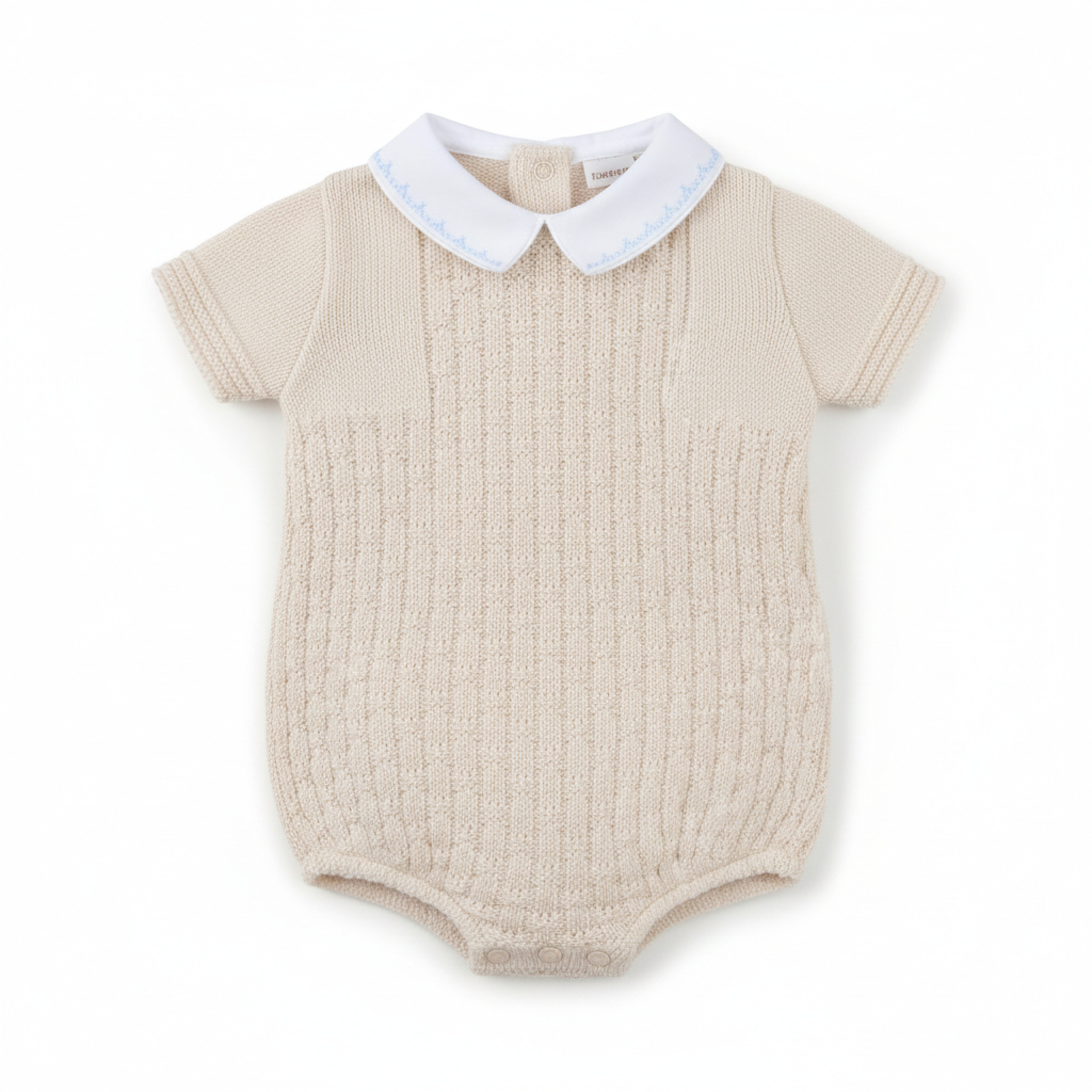 Pex B0784 * PX0874N  Natural Leon Romper(Newborn -6 months)