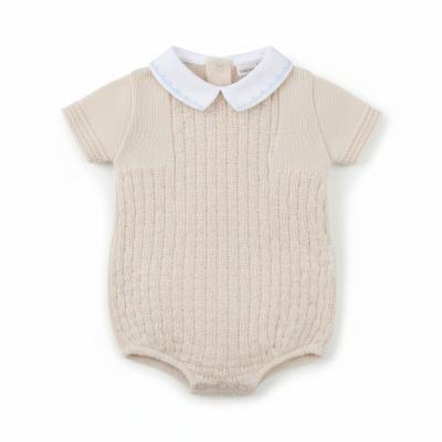 PX0874N   Natural Leon Romper (Newborn -6 months)