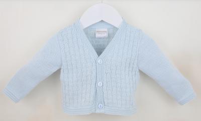 Pex B0877 * PX0876-B-B Sky Leon Cardigan (6-24 months)