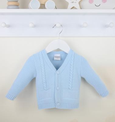 Pex B0877 * PX0877-B-A Sky Fletcher Cardigan (NB-6 months)