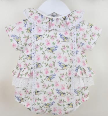 Pex B0909 * PX0909P Lark Romper (6-12 months)