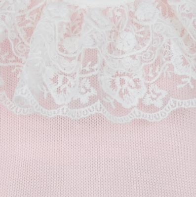 Pex B0932 * PX0932P Annabelle Lace trimmed dress(9-24 months)