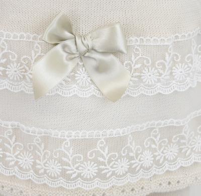 Pex B0933 * PX0933N Arianna Lace and bow trimmed Suit(3-18 months)
